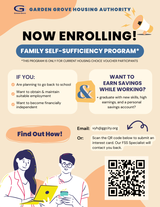 Family SelfSufficiency Program City of Garden Grove