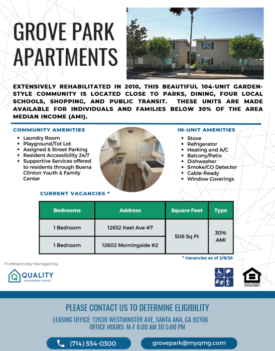 Click Here to View Flyer