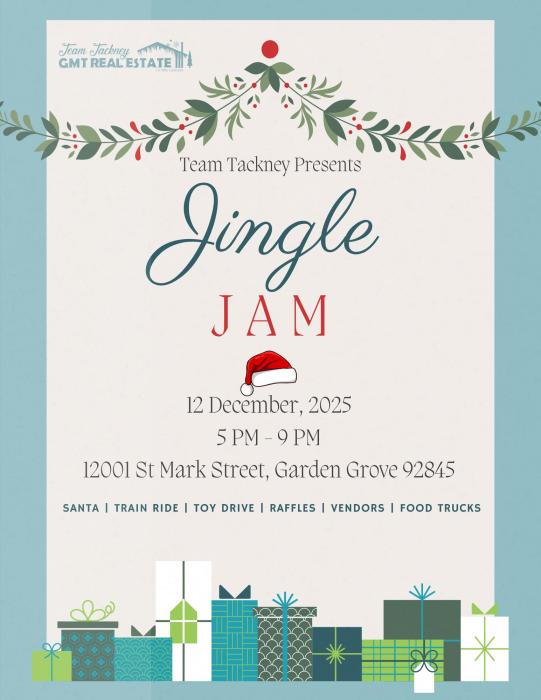 Jingle Jam Flyer