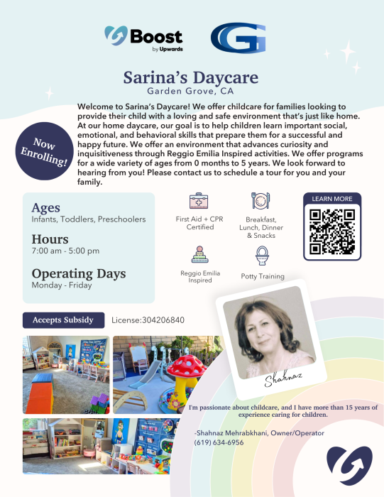 Sarina's Daycare