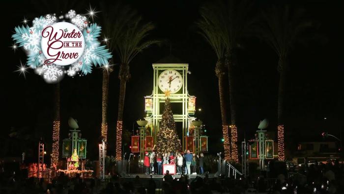 Breaking News:  It’s Snowing in Garden Grove!