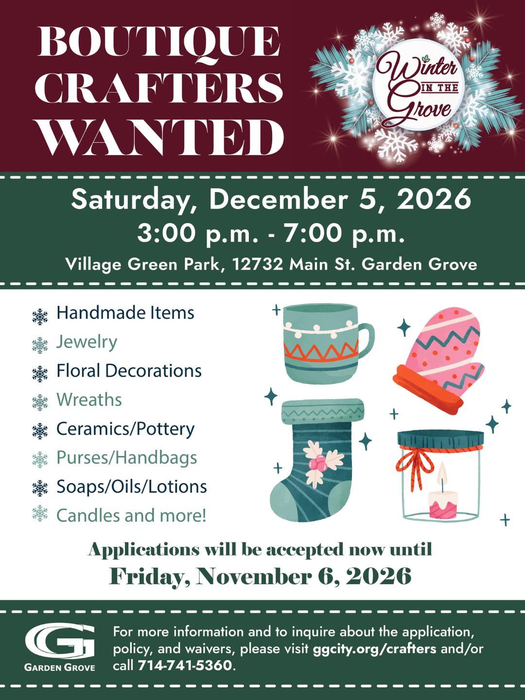 Boutique Crafters Wanted
