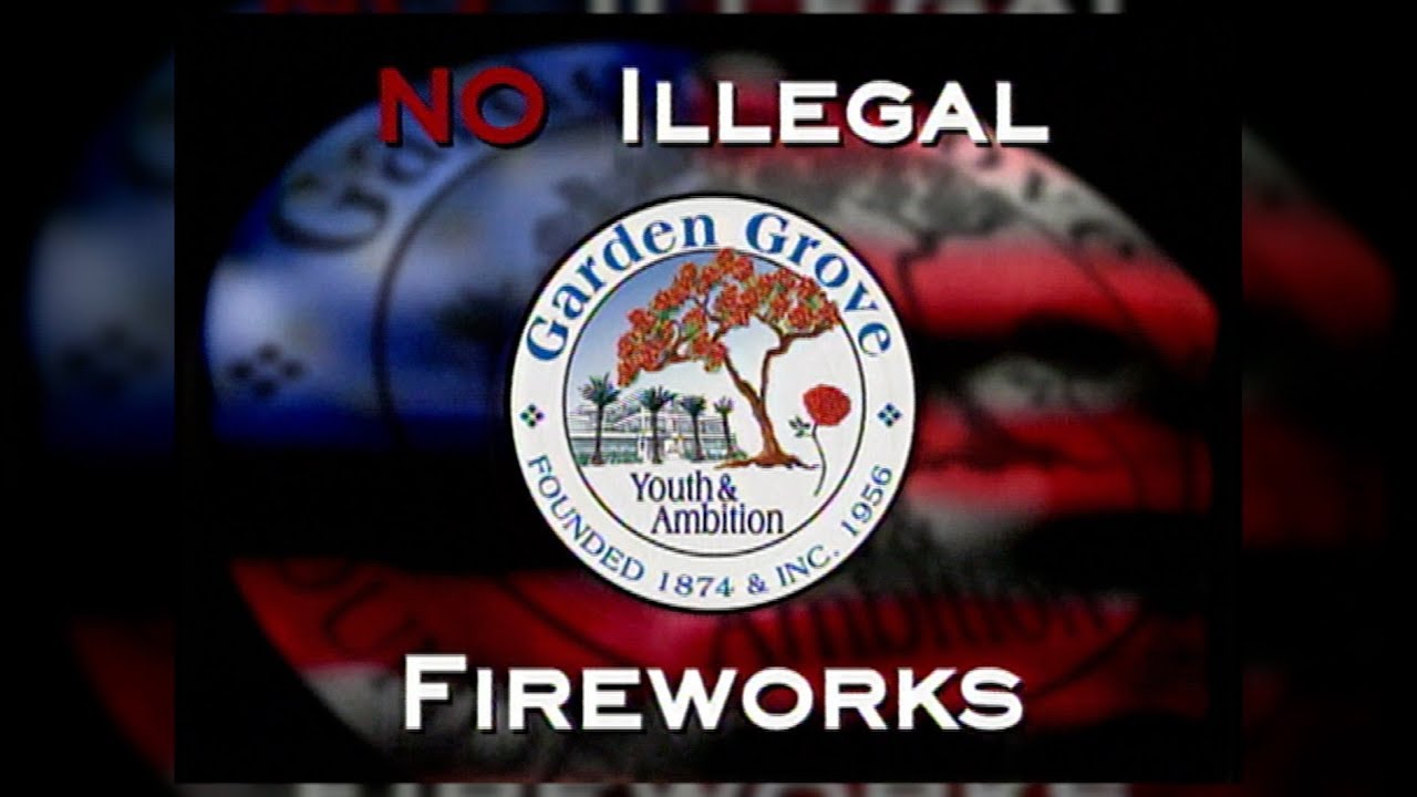 $1000 Fine for Illegal Fireworks in Garden Grove