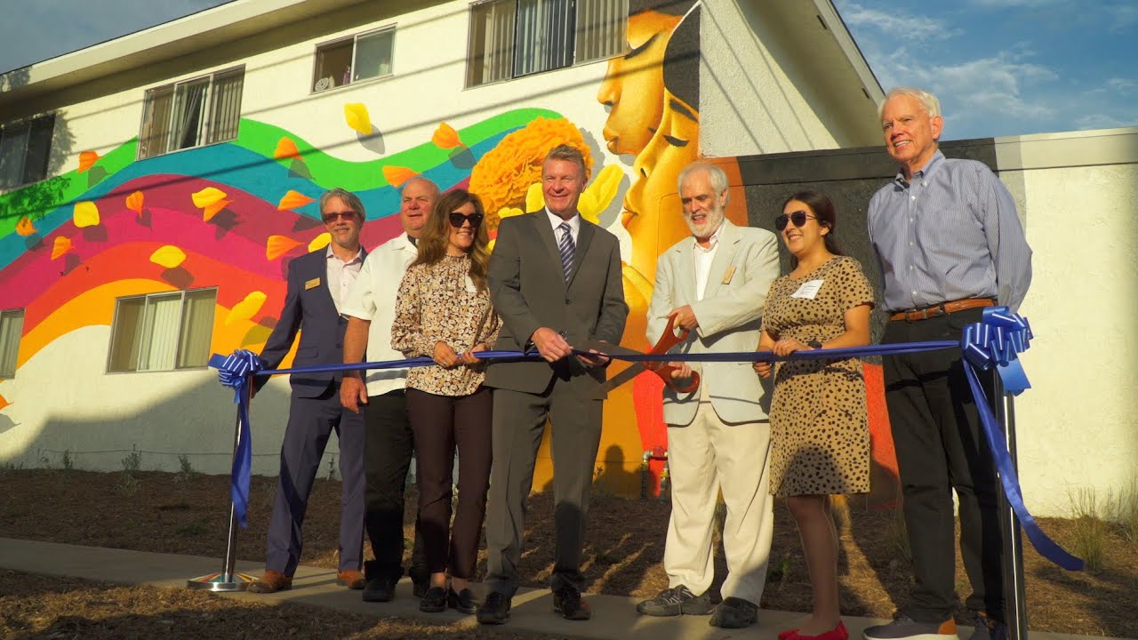 Ribbon Cutting Ceremony for Stuart Apartments in Garden Grove